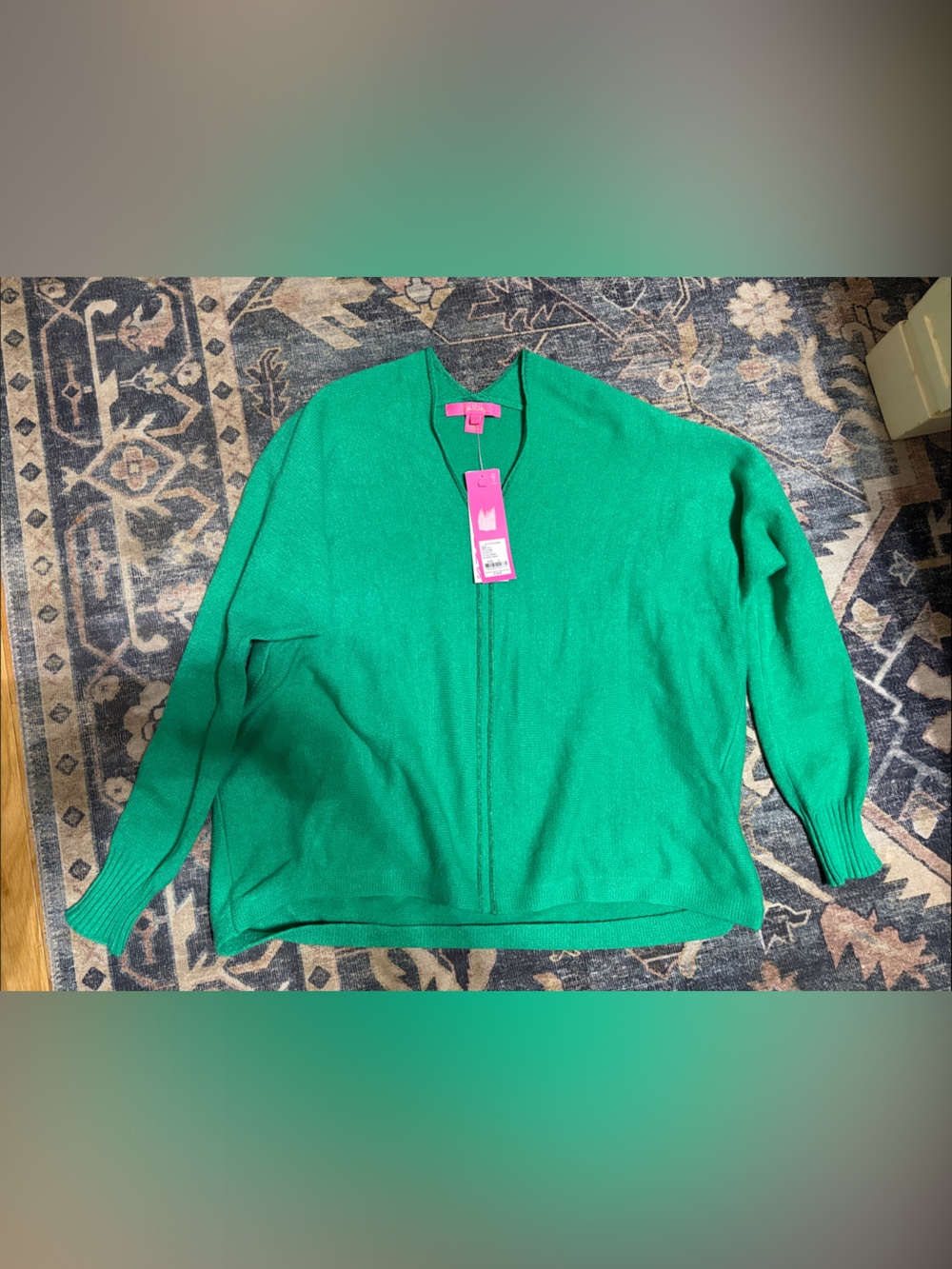 Lilly Pulitzer Emerald Green Sweater